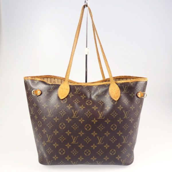 imgrc0091953021 Louis Vuitton Neverfull MM Tote Bag Monogram Brown