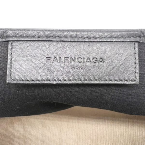 created by Background Eraser Balenciaga Navy Cabas S Tote Bag Pouch Natural Black White