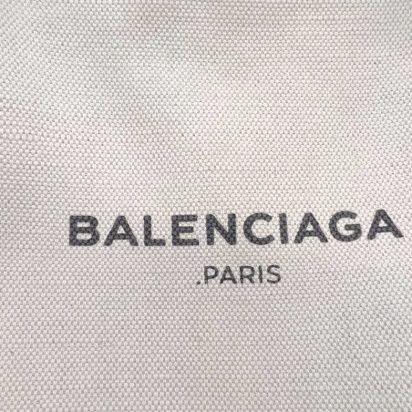 imgrc0091971781 Balenciaga Navy Cabas S Tote Bag Pouch Natural Black White