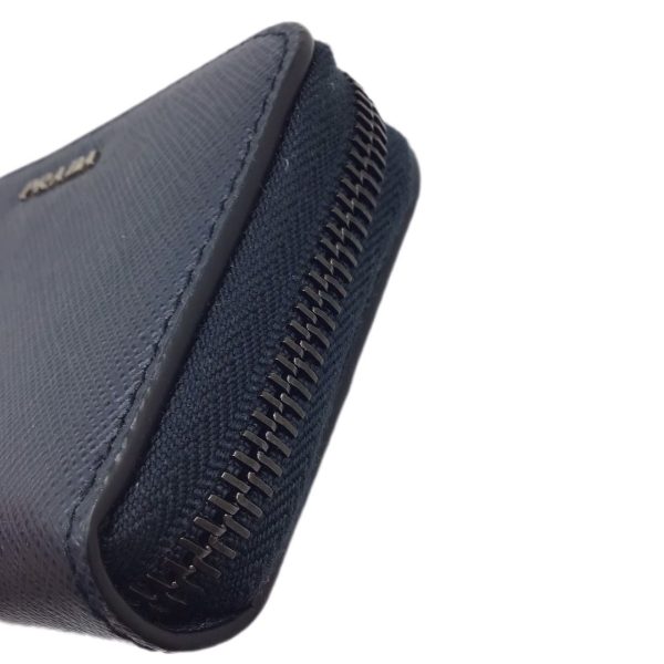 imgrc0092023782 PRADA Saffiano Card Case Leather Navy