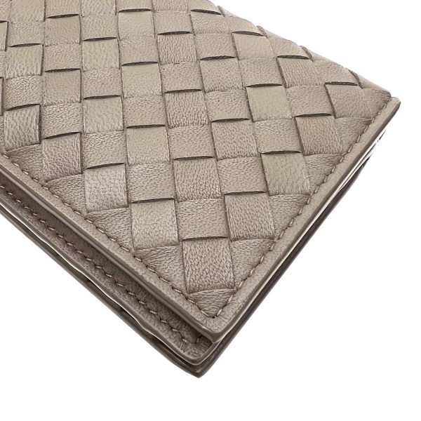 imgrc0092145996 Bottega Veneta Intrecciato Card Case Multi Wallet Gray