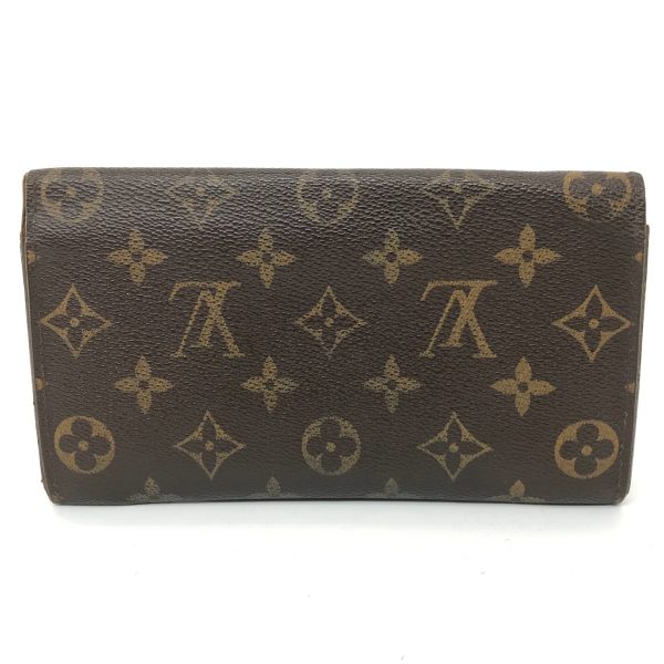 imgrc0092183618 Louis Vuitton Portefeuille Sara BifLong Wallet Monogram Brown