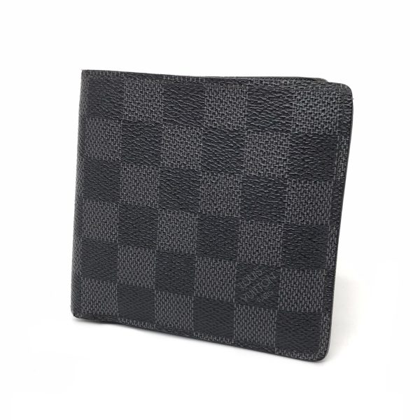 imgrc0092183922 Louis Vuitton Portefeuille Marco Wallet Damier Graphite Black