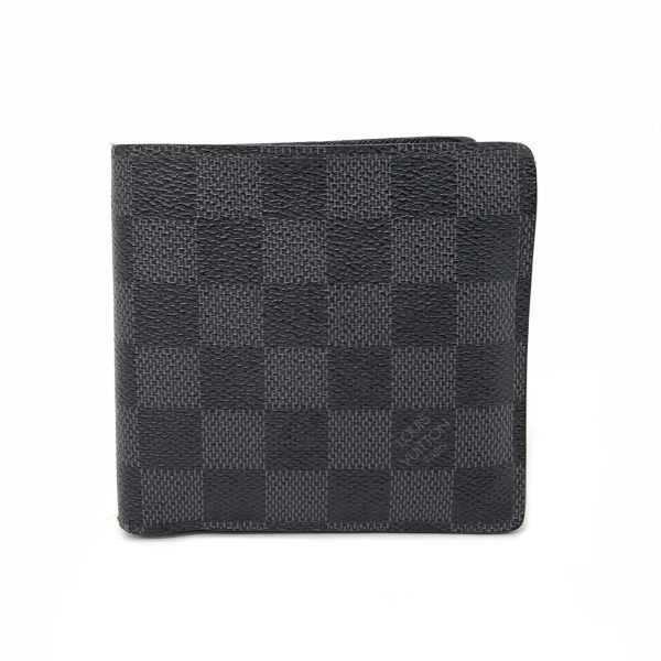 imgrc0092183961 Louis Vuitton Portefeuille Marco Wallet Damier Graphite Black