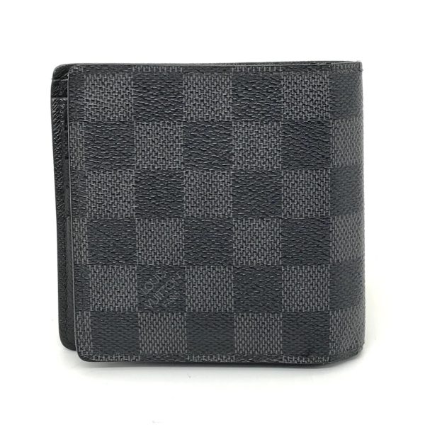 imgrc0092184005 Louis Vuitton Portefeuille Marco Wallet Damier Graphite Black