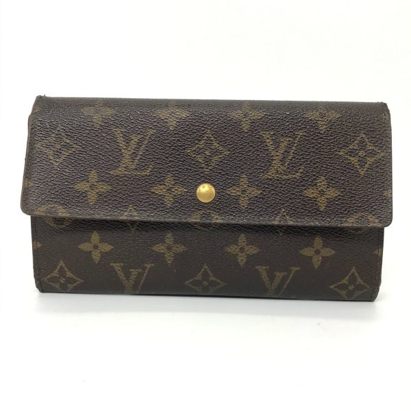 imgrc0092225520 Louis Vuitton Porte Tresor Long Wallet Monogram Brown