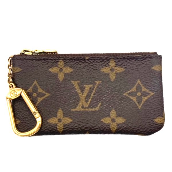 imgrc0092268676 Louis Vuitton Pochette Cle Coin Case Monogram Canvas Brown