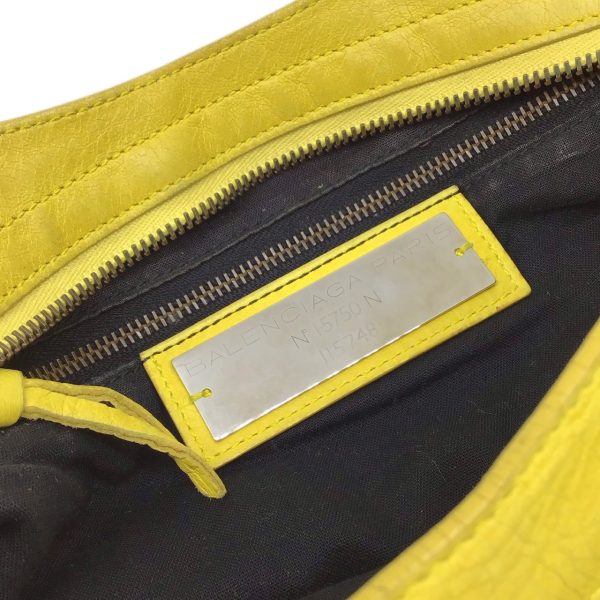 imgrc0092364521 Balenciaga The City Leather 2WAY Bag Lemon Yellow