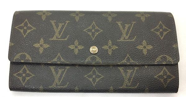 imgrc0092593498 Louis Vuitton Portefeuille Sarah Monogram Long Wallet Brown