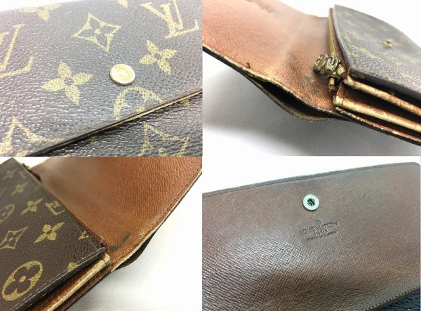 imgrc0092593503 Louis Vuitton Portefeuille Sarah Monogram Long Wallet Brown