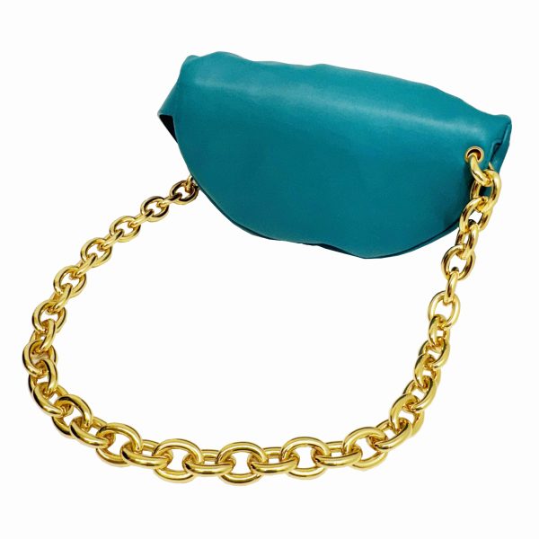 imgrc0092622587 Bottega Veneta The Chain Pouch Calf Leather Green