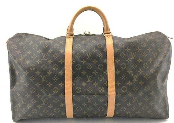 imgrc0092655474 Louis Vuitton Keepall 60 Monogram Bag Brown