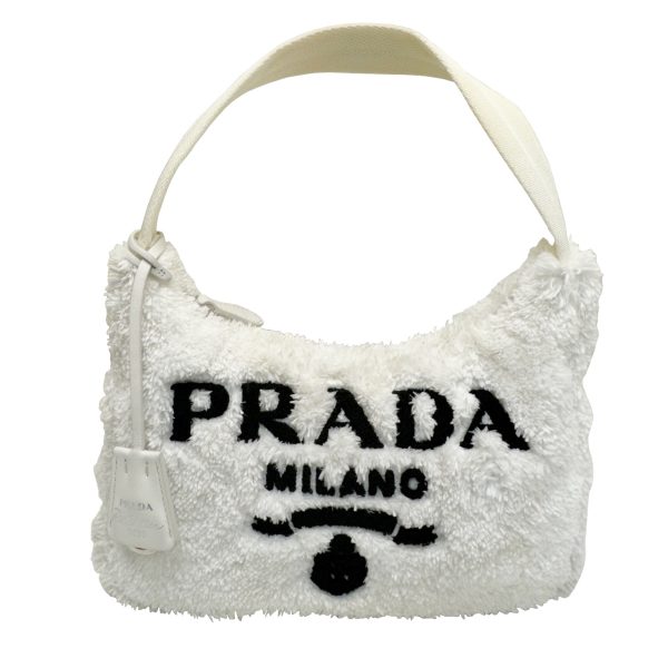 imgrc0092674581 PRADA Re Edition 2000 Re Nylon Mini Bag White Black