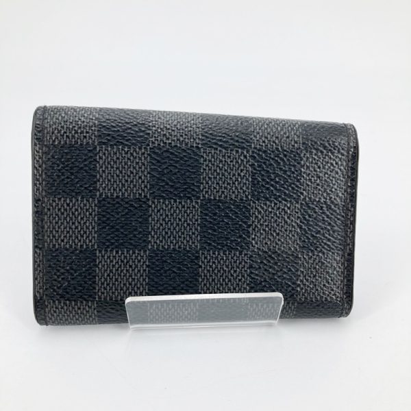 imgrc0092716672 Louis Vuitton Multicle 6 Key Case Damier Graphite Black