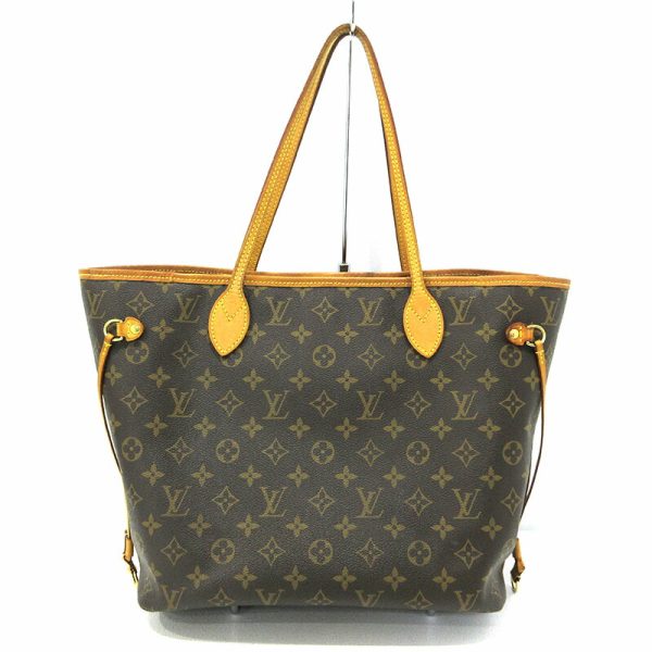 imgrc0092722756 Louis Vuitton Neverfull MM Tote Bag Pouch Monogram Brown