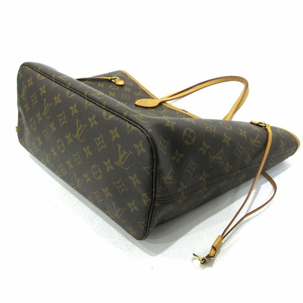 imgrc0092722757 Louis Vuitton Neverfull MM Tote Bag Pouch Monogram Brown