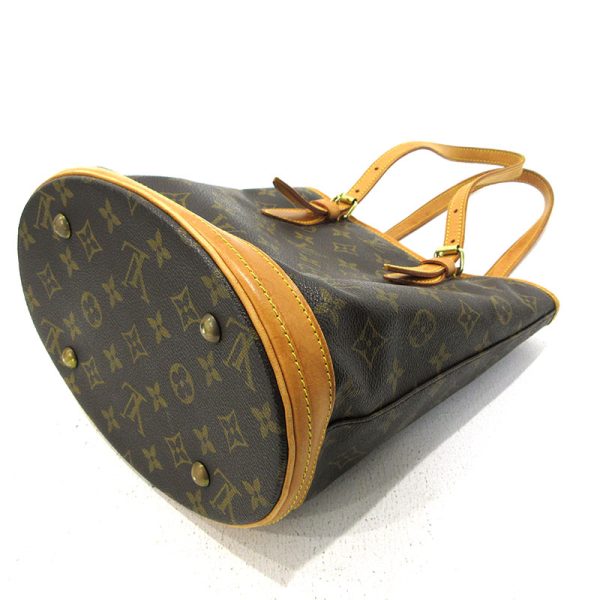 imgrc0092772151 Louis Vuitton Petit Baguette PM Shoulder Bag Monogram Brown