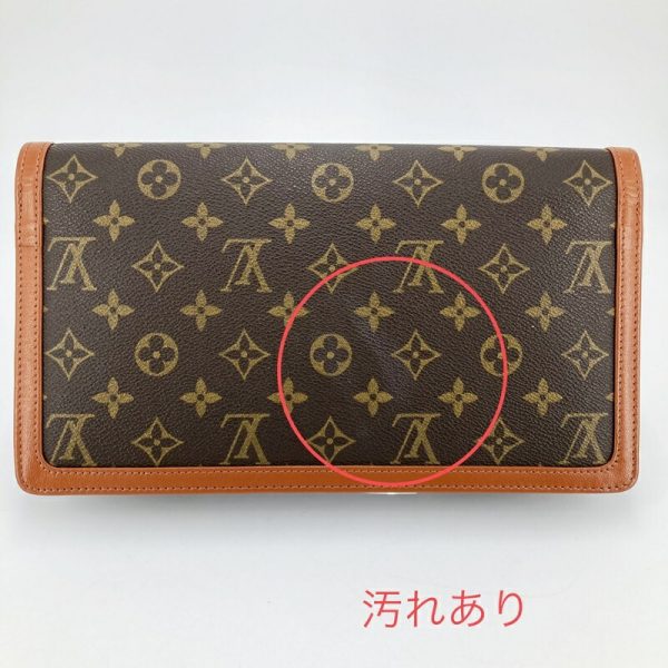 imgrc0092890411 Louis Vuitton Pochette Dame GM Clutch Bag Monogram Brown