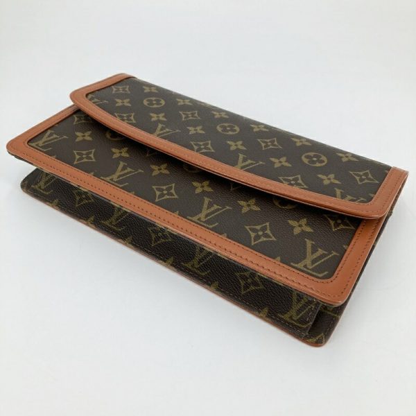 imgrc0092890412 Louis Vuitton Pochette Dame GM Clutch Bag Monogram Brown