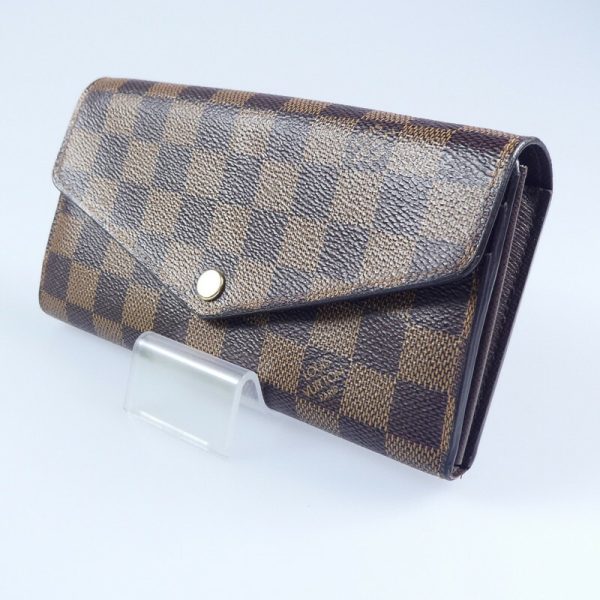 imgrc0092989179 Louis Vuitton Portefeuille Sarah Long Wallet Damier Brown