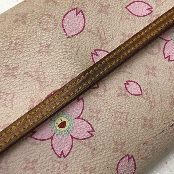 imgrc0092998626 Louis Vuitton Porto Tresor Tri FLong Wallet Monogram Cherry Blossom Brown