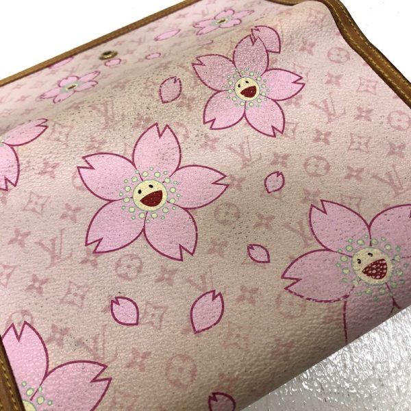 imgrc0092998628 Louis Vuitton Porto Tresor Tri FLong Wallet Monogram Cherry Blossom Brown