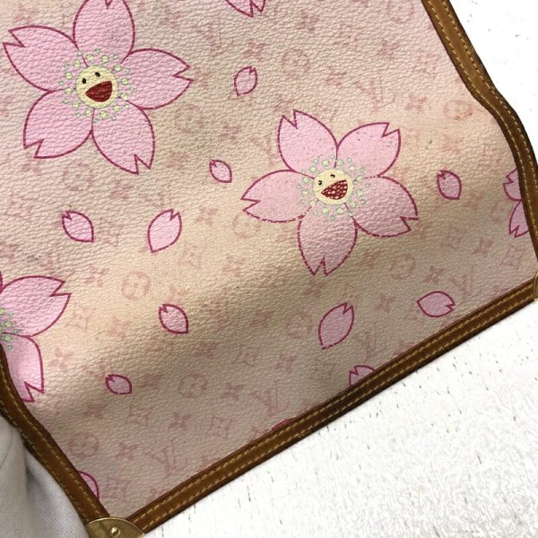 imgrc0092998629 Louis Vuitton Porto Tresor Tri FLong Wallet Monogram Cherry Blossom Brown