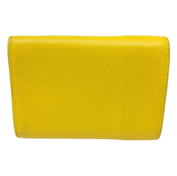 imgrc0093050269 Balenciaga Trifold Compact Wallet Yellow