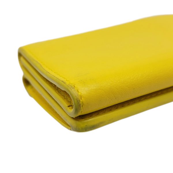 imgrc0093050282 Balenciaga Trifold Compact Wallet Yellow