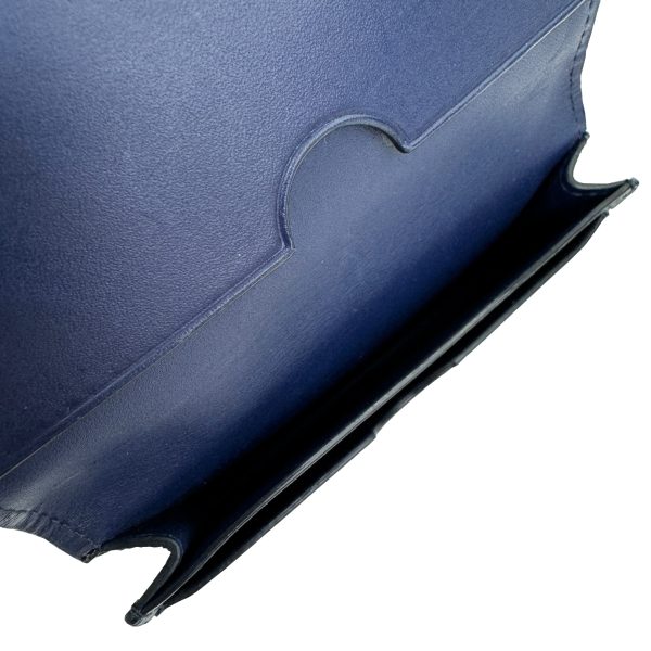 imgrc0093075344 Loewe Anagram Business Card Holder Leather Navy