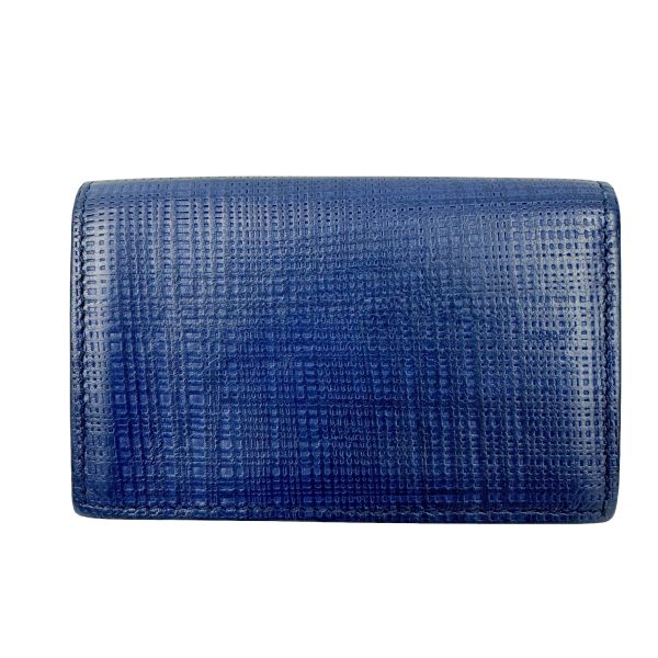 imgrc0093075462 Loewe Anagram Business Card Holder Leather Navy