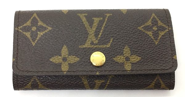 imgrc0093180351 Louis Vuitton Monogram Key Case Brown