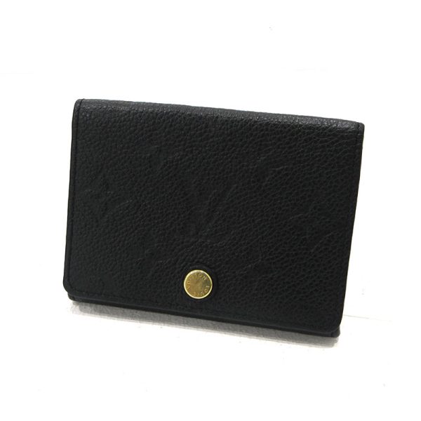 imgrc0093182315 Louis Vuitton Envelope Carte de Visite Card Case Empreinte Black