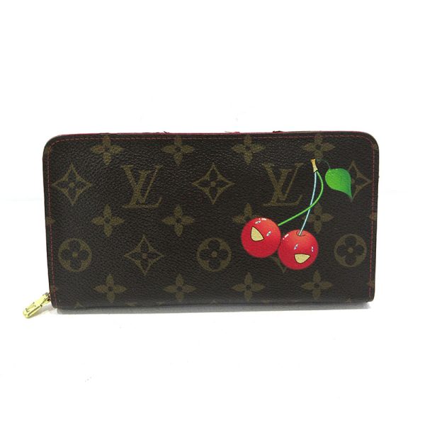 imgrc0093190993 Louis Vuitton Portomone Sip Long Wallet Cherry Brown