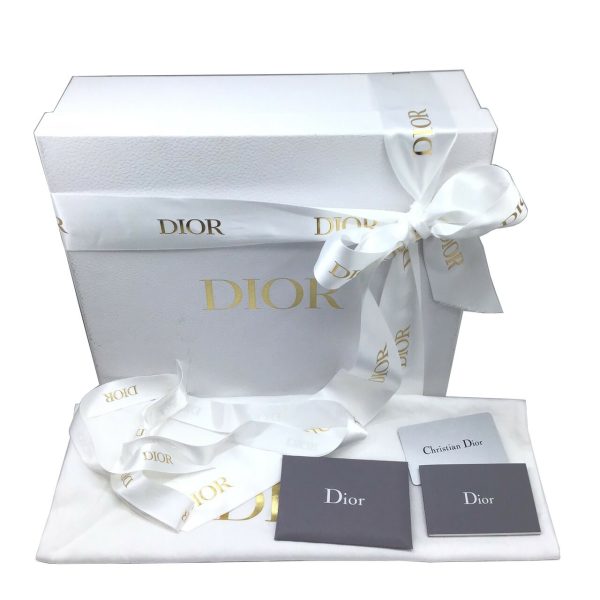 imgrc0093348125 Dior Lady Dior 2WAY Cannage Small Patent Leather Enamel Gray