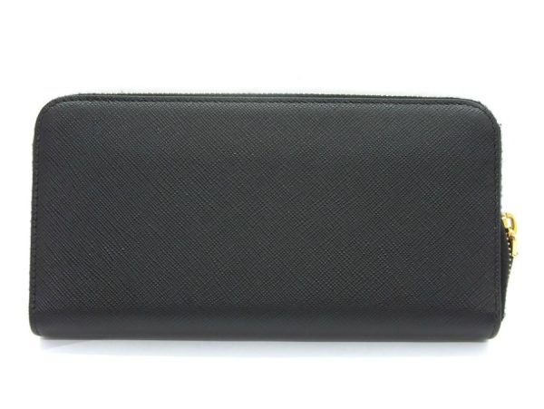 imgrc0093447205 PRADA Saffiano Metal Long Wallet Black Prada Wallet