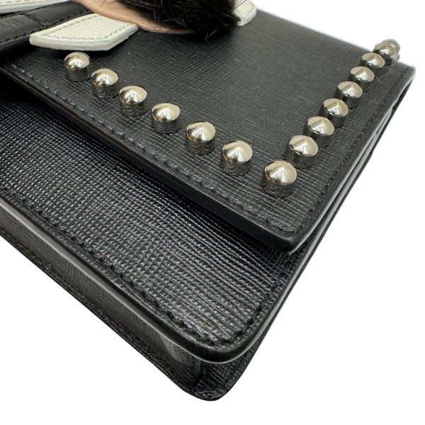 imgrc0093534674 FENDI Chain Wallet Black