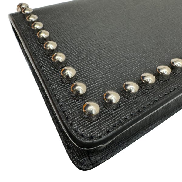 imgrc0093534675 FENDI Chain Wallet Black