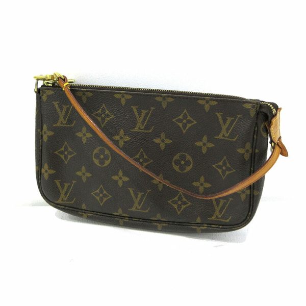 imgrc0093585617 Louis Vuitton Pochette Accessory Pouch Monogram Brown