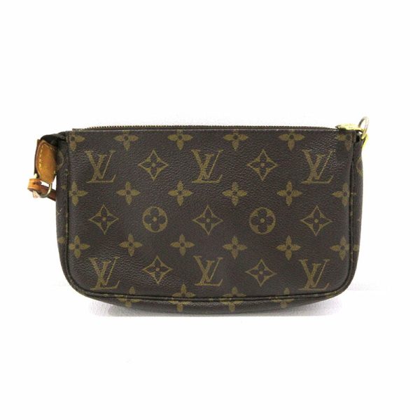 imgrc0093585618 Louis Vuitton Pochette Accessory Pouch Monogram Brown