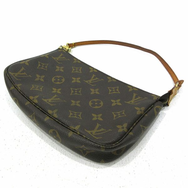 imgrc0093585619 Louis Vuitton Pochette Accessory Pouch Monogram Brown