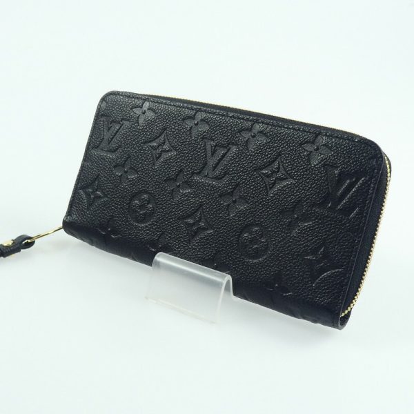 imgrc0093762994 Louis Vuitton Zippy Long Wallet Empreinte Black