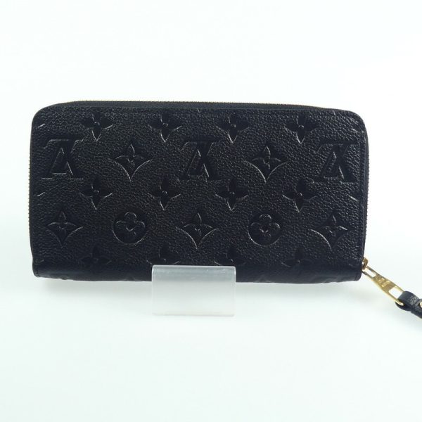 imgrc0093762996 Louis Vuitton Zippy Long Wallet Empreinte Black