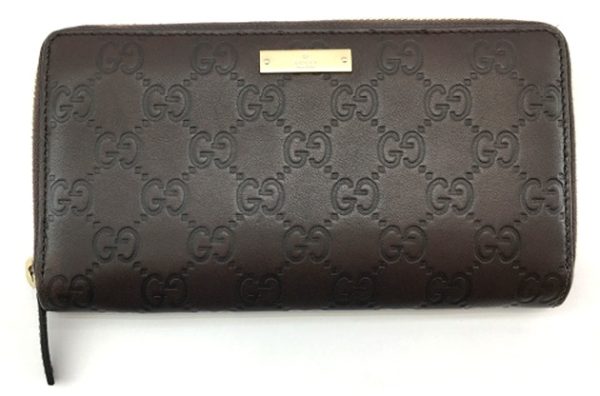 imgrc0093876682 Gucci Sima Plate Long Wallet