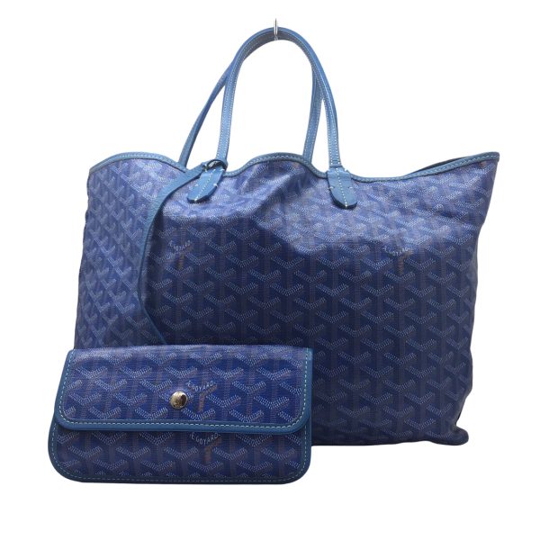 imgrc0093962282 Goyard Saint Louis PM Tote Bag Canvas Blue