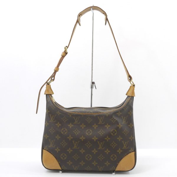 imgrc0094174439 Louis Vuitton Boulogne 30 Shoulder Bag Monogram Brown