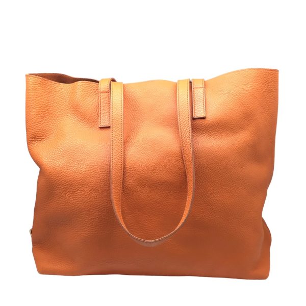 imgrc0094183643 PRADA Tote Bag Leather Orange