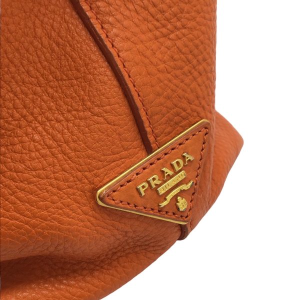 imgrc0094183650 PRADA Tote Bag Leather Orange