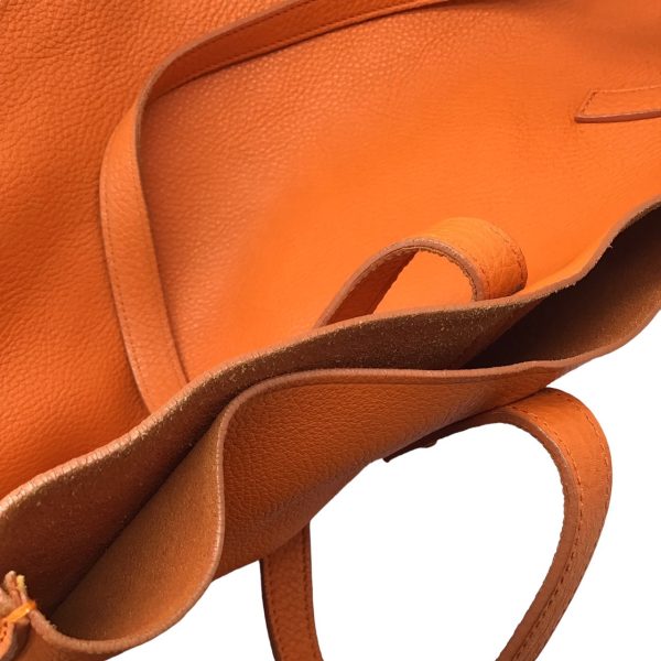 imgrc0094183654 PRADA Tote Bag Leather Orange