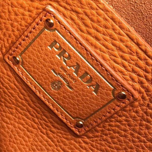 imgrc0094183659 PRADA Tote Bag Leather Orange